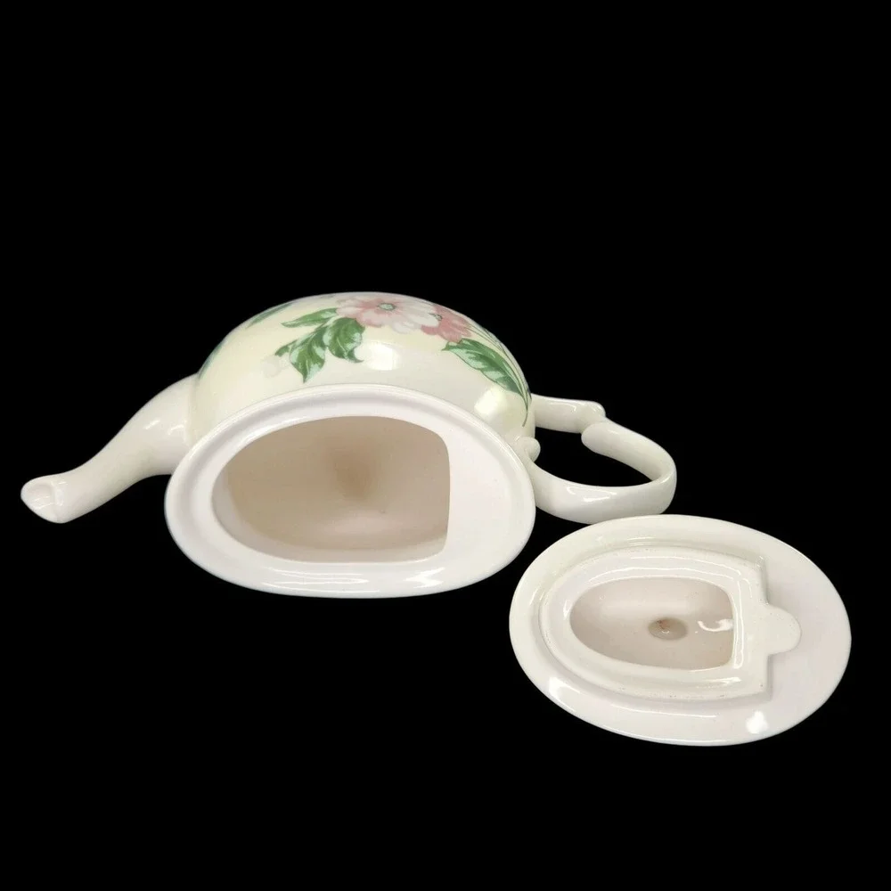 Westbury Court Teapot‎ Elizabeth Pink Floral With Lid Tea Pot Shabby Chic